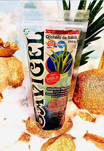 Cristales de Sábila 100% Natural – 250g